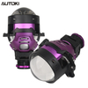 AUTOKI P10 3,0-дюймовый BI-LED проектор высокой мощности, высокое качество, 85 Вт, двойная отражающая чаша