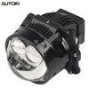 AUTOKI P9 Dual Direct Laser BI-LED проектор, высокая мощность 85 Вт