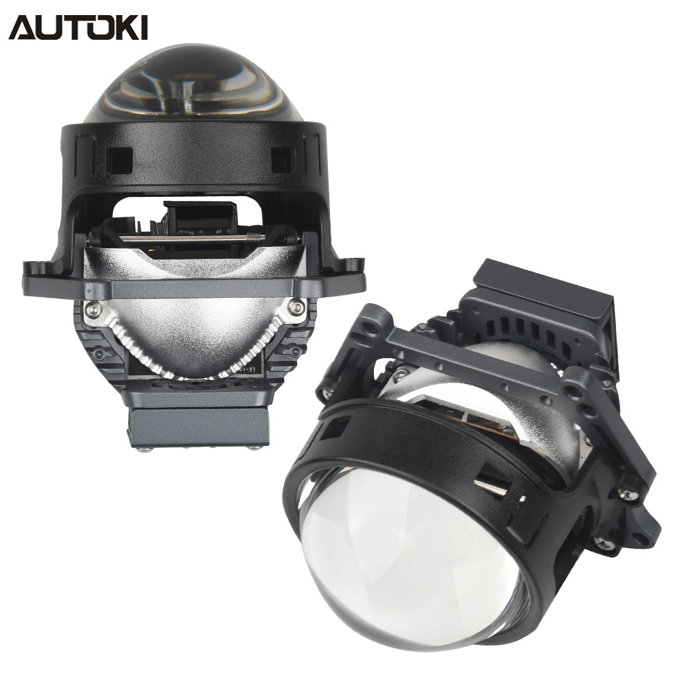 AUTOKI 3,0-дюймовый T4 BI-LED объектив проектора высокого качества и высокой мощности 