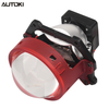 AUTOKI P9 3,0 дюйма, 75 Вт, двойная чаша, BI-LED проектор, 12 светодиодных чипов + 1