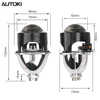 AUTOKI 2,5' Mini H1 7.1 BI XENON Фара для проектора Модернизированная линза с левым рулем и правым рулем